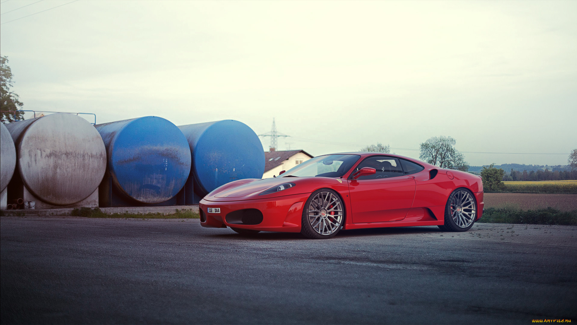 , ferrari, , adv1, f430, hdri, free